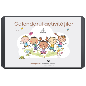 Calendarul cu activități de la Ghidușel